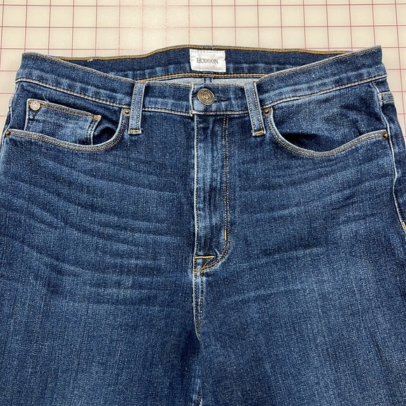 HUDSON Barbara High-Waisted Super Skinny Ankle Stretch Denim Jean Daze Wash  31 - Picture 8 of 16